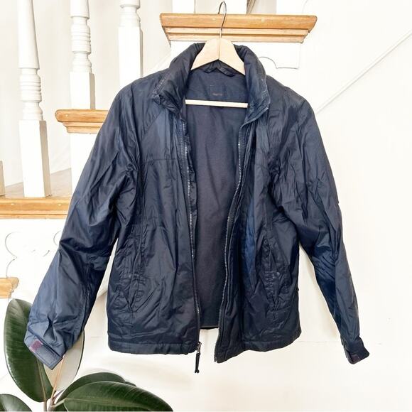 Navy Blue Lightweight Puffer Jacket - Picture 1 of 7